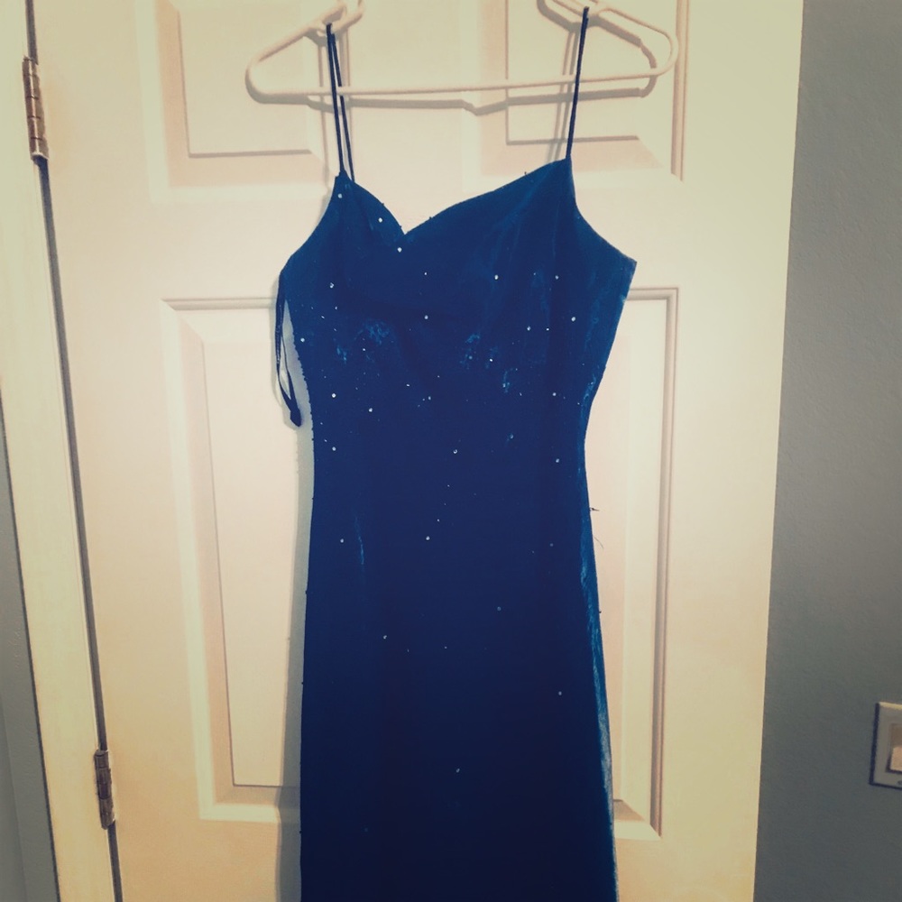 Beautiful Dark Blue Formal Dress